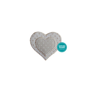 Iron-On Patch - Turtledove Hearts